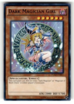 Dark Magician Girl (B) YGLD-ENB03 Unlimited Ultra Rare King of Games: Yugi's Leg - Image 1