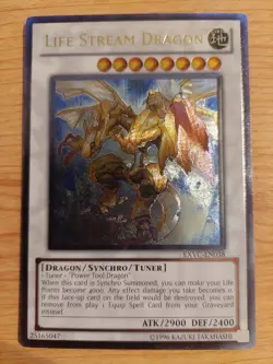Life Stream Dragon - EXVC-EN038 - Near Mint NM - Ultimate Rare - Unlimited - Image 1