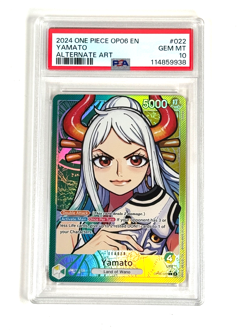 One Piece - Yamato - OP06-022 Alternate Art PSA 10 - Image 1