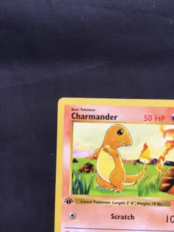 Pokemon Cards: Base Set 1st Edition Common: Charmander 46/102 - Image 2