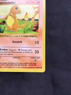 Pokemon Cards: Base Set 1st Edition Common: Charmander 46/102 - Image 4