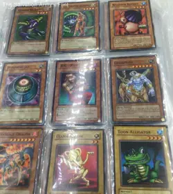 Yu-Gi-Oh! Japanese Manga Series Trading Card Game In Protector Sleeve Lot - Image 2