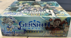 New Genshin Impact 32 Pack Booster Box Trading Card Holo CCG TCG Doujin #T069 - Image 5