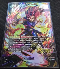 Shallot FS09-05 Alt Art Dragon Ball Super Card Game Fusion World FW Bandai DBZ - Image 1