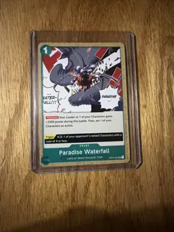 One Piece Card Game Paradise Waterfall OP01-057 PRE-ERRATA Romance Dawn NM - Image 1