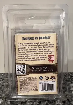 LORD OF THE RINGS LCG Card Game GENCON The Ruins Of Belegost Complete Scenario - Image 2