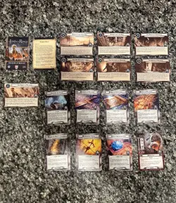 LORD OF THE RINGS LCG Card Game GENCON The Ruins Of Belegost Complete Scenario - Image 3