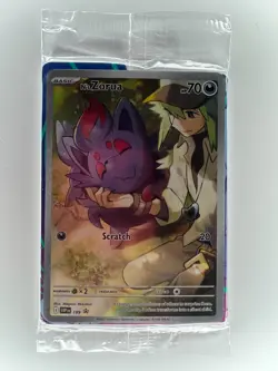 N's Zorua 189 Sv: Scarlet & Violet Promo Cards Holo - Image 1