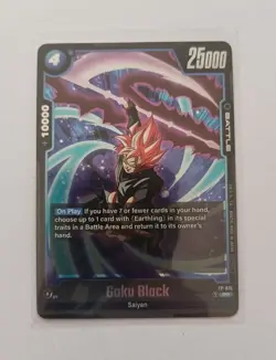 DBS Dragon Ball Fusion World PR Promo FP-015 Goku Black Trading Card - Image 1