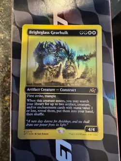 Brightglass Gearhulk Aetherdrift First Place Foil Mythic Rare - Image 1