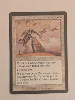 MTG Decree of Justice | Magic the Gathering | Scourge - Light Play - Image 1