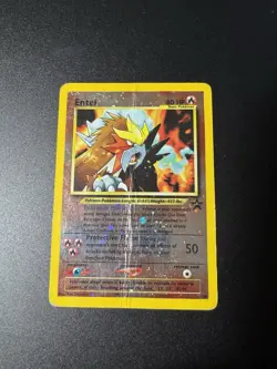 Entei 34/53 WOTC Promo Reverse Holo Pokemon - Image 1