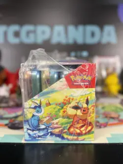 Sealed Pokemon TCG Prismatic Evolutions Mini Tin Display - Image 4