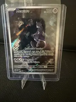 2023 Pokemon 151 UPC #52 Mewtwo Black Star Promo Sealed NM - Image 2