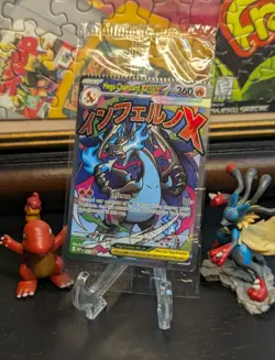 Pokemon Mega Evolution Sealed UPC Promo ✨ Crimp Error Mega Charizard X Ex 23 🔥 - Image 1