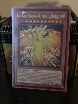 Yugioh The Winged Dragon of Ra-Immortal Phoenix MZTM-074 Collector's Rare 1st Ed - Image 2
