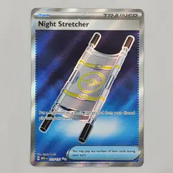 Night Stretcher 173/132 Mega Evolutions Full Art Ultra Rare Pokemon TCG NM - Image 1