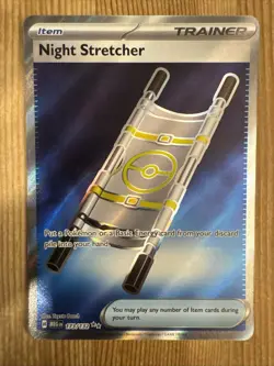 Night Stretcher 173/132 Pokemon TCG Mega Evolutions Full Art Ultra Rare NM - Image 1