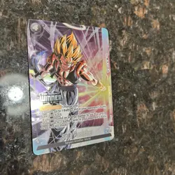 Gogeta Soul Punisher FB05-116 Alt Art WINNER Foil Dragon Ball Super Card Game NM - Image 3