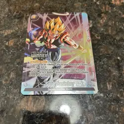 Gogeta Soul Punisher FB05-116 Alt Art WINNER Foil Dragon Ball Super Card Game NM - Image 4