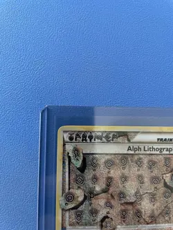 Alph Lithograph FOUR Triumphant Ultra Rare Lightly Played Pokemon Card - Image 2
