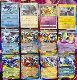 Pokemon TCG English Mega Ex And Holo Rare Lot Of 12 NM Cards - Image 1