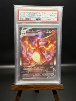 Pokemon Cards - PSA 10 Charizard Vmax SWSH261 - Ultra Premium Collection - Image 1