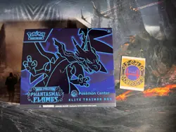 Pokemon TCG Phantasmal Flames Pokemon Center ETB Box Only | No Promo/Cards/Packs - Image 1