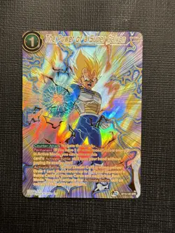 Dragon Ball Super Card Game The Power of a Super Saiyan Foil Card BT13-120 SPR - Image 1