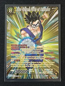 Dragon Ball Super Card Game Son Gohan Flash of Brilliance SPR Foil Card - Image 1
