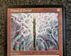 Wand of Denial Visions NM Artifact Rare MAGIC THE GATHERING MTG CARD (DS3D1F8) - Image 3