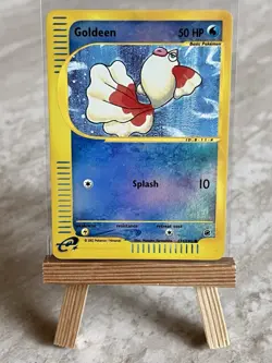 Pokemon TCG Goldeen 111/165 Expedition Base Set Reverse Holo (English) - LP - Image 1