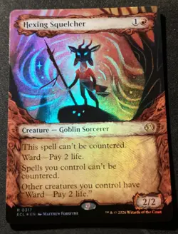 Hexing Squelcher - Foil - Showcase - ECL - MTG - EN - NM - 0317 - Image 1