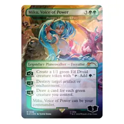 Magic Secret Lair Camp Totally Safe Drop Hatsune Miku: Electric Entourage EN Foi - Image 5