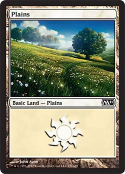 MTG - Plains (231) Magic 2011 - Image 1