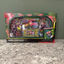 Pokemon TCG Mega Venusaur EX Premium Collection Box New Sealed - Image 1