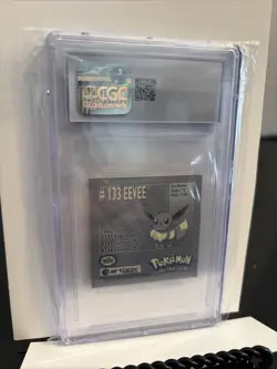 Eevee Pokemon Sticker Series 1 (1999) #133 CGC GEM MINT 10 - Image 2