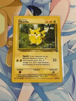 Pikachu Jungle 60/64 LP WOTC Vintage Pokemon - Image 1