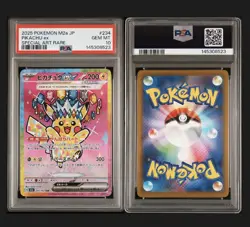 Pikachu ex SAR 234/193 PSA 10 GEM MINT Mega Dream Pokemon Japanese - Image 4