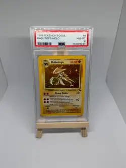 Pokemon Kabutops 9/62 Fossil Set - Graded Slab PSA 8 - Image 1
