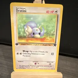 Pokemon Dratini Team Rocket 1st Edition (53/82) - Image 1