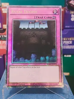 RA04-EN113 [QCR] - Royal Decree - NM - YuGiOh! - English - Image 1