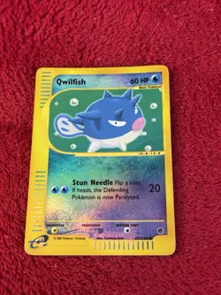 Qwilfish 127/165 Expedition Base Set Reverse Holo Pokemon Card Lp - - Image 5