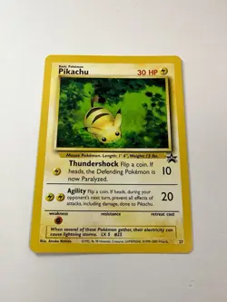 Pokemon Pikachu WOTC Black Star Promo 27/53 NM Vintage 2000 - Image 1