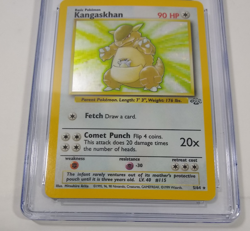 1999 Pokemon Jungle Unlimited Kangaskhan Holo Rare 5/64 CGC Mint 9 - Image 3