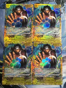 4X Bartholomew Kuma SEC OP12-119 (Playset) Legacy of the Master Foil NM - Image 1