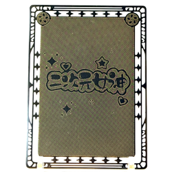 Goddess Story: Furina Non Serial Rare Spicy Metal Anime Waifu CCG Card - Image 1