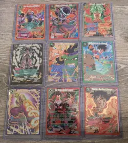 SPR Lot Of 9! Dragon Ball Super Masters CCG Card Game Special Rare DBZ DBS TCG - Image 1