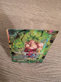 Broly Surge of Brutality GOLD STAMP Foil Dragon Ball Super Masters Card Game CCG - Image 5