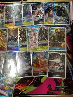 One Piece English Card Lot SR NM 50 Cards Lot From OP13 + PRB02 - Image 4